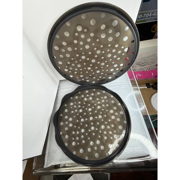 Pampered Chef Microwave Chip Maker Set 2 Silicone Trays Original Instructions - Picture 6 of 6